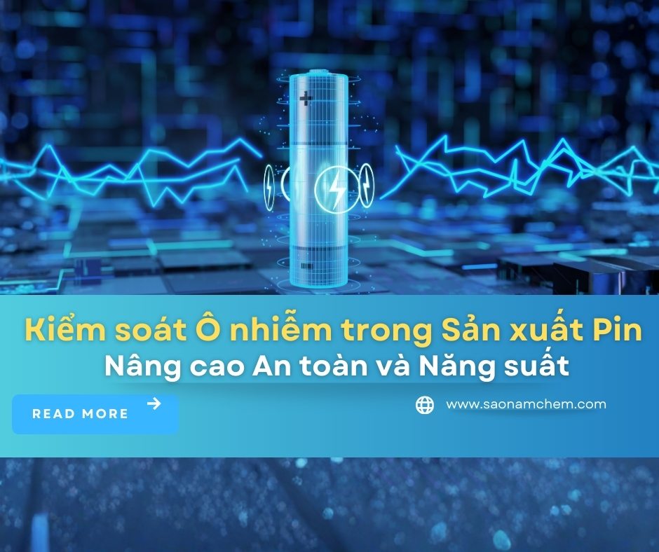 Kiểm soát Ô nhiễm trong Sản xuất Pin: Nâng cao An toàn và Năng suất